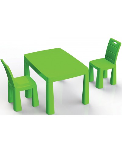 Set masa copii si scaune MyKids 0468/3 Verde 0468/3