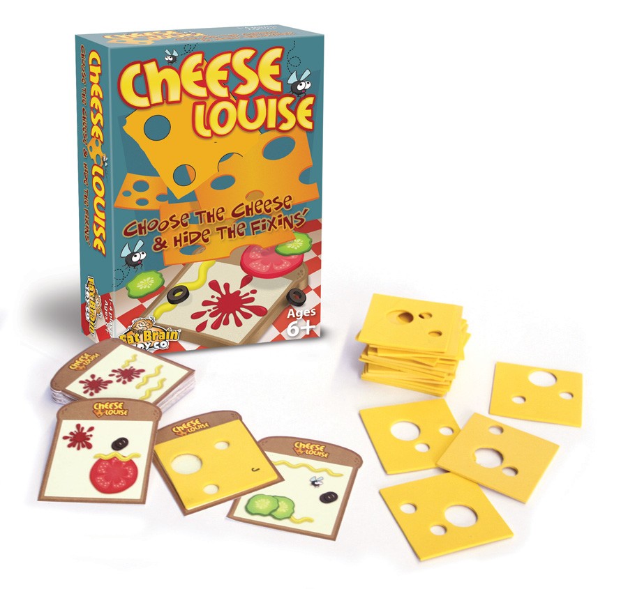 Observa Si Potriveste Cheese Louise - Fat Brain Toys