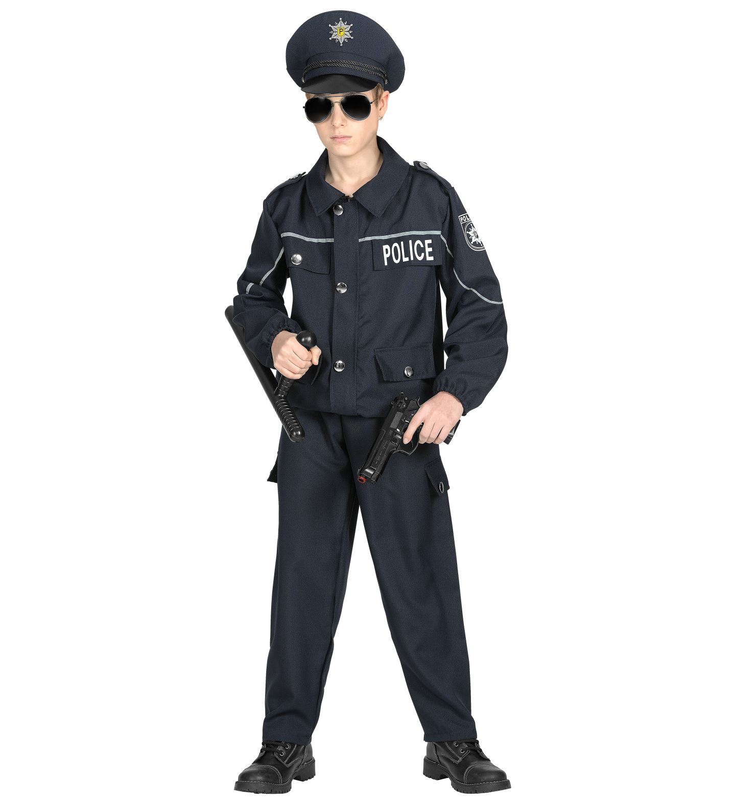 Costum politist copii buy4baby.ro imagine noua