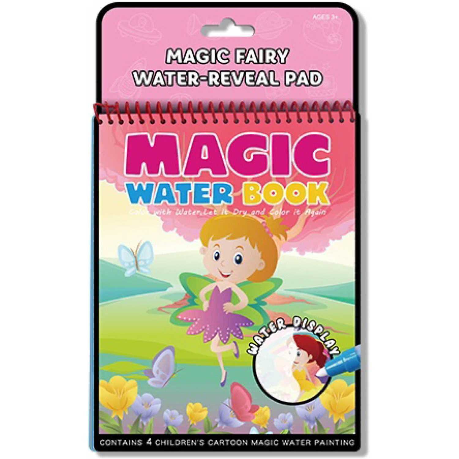 Carte de colorat cu apa Magic Water Book Bambinice BN046 Carti Copii imagine 2022