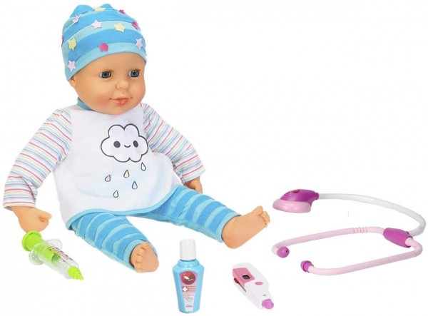 Papusa bebe 48 cm Falca cu functii si accesorii doctor buy4baby.ro imagine noua
