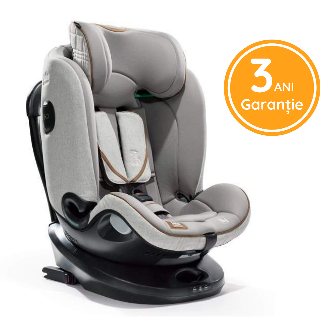 Joie – Scaun auto i-Size i-Spin Grow 360° R Signature, nastere-125 cm, Oyster buy4baby.ro imagine noua