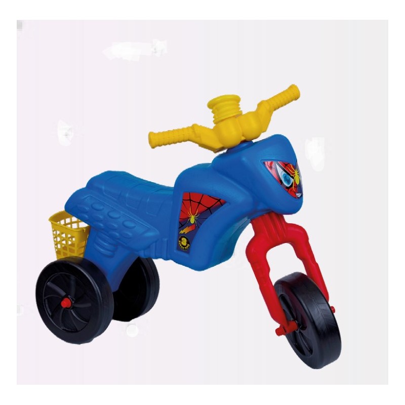 Tricicleta fara pedale, spider, multicolor Triciclete Copii imagine 2022