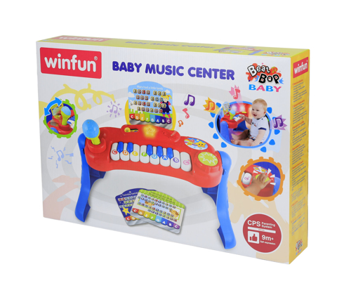 Jucarie centru de muzica pentru bebelusi, winfun, 2016