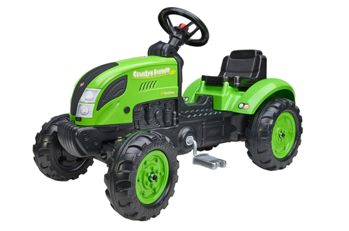 Jucarie pentru copii tractor cu pedale – verde falk 2057 country farmer bekid.ro