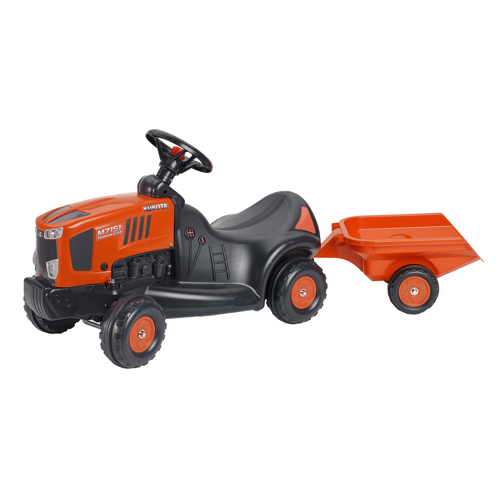 Jucarie tractor kubota pentru copii cu remorca, falk, 3060b image7