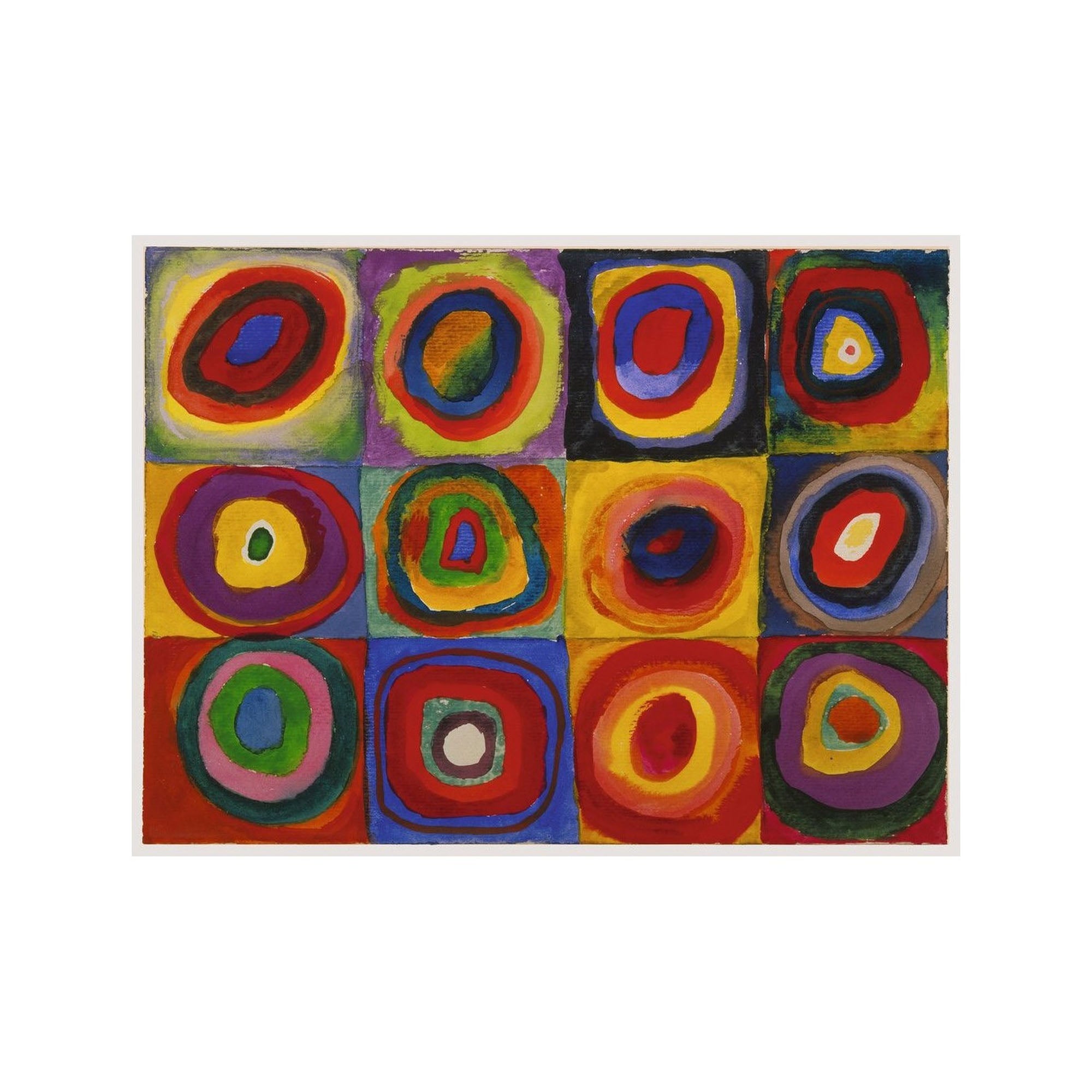 Puzzle kandisnsky: color study, 1500 piese
