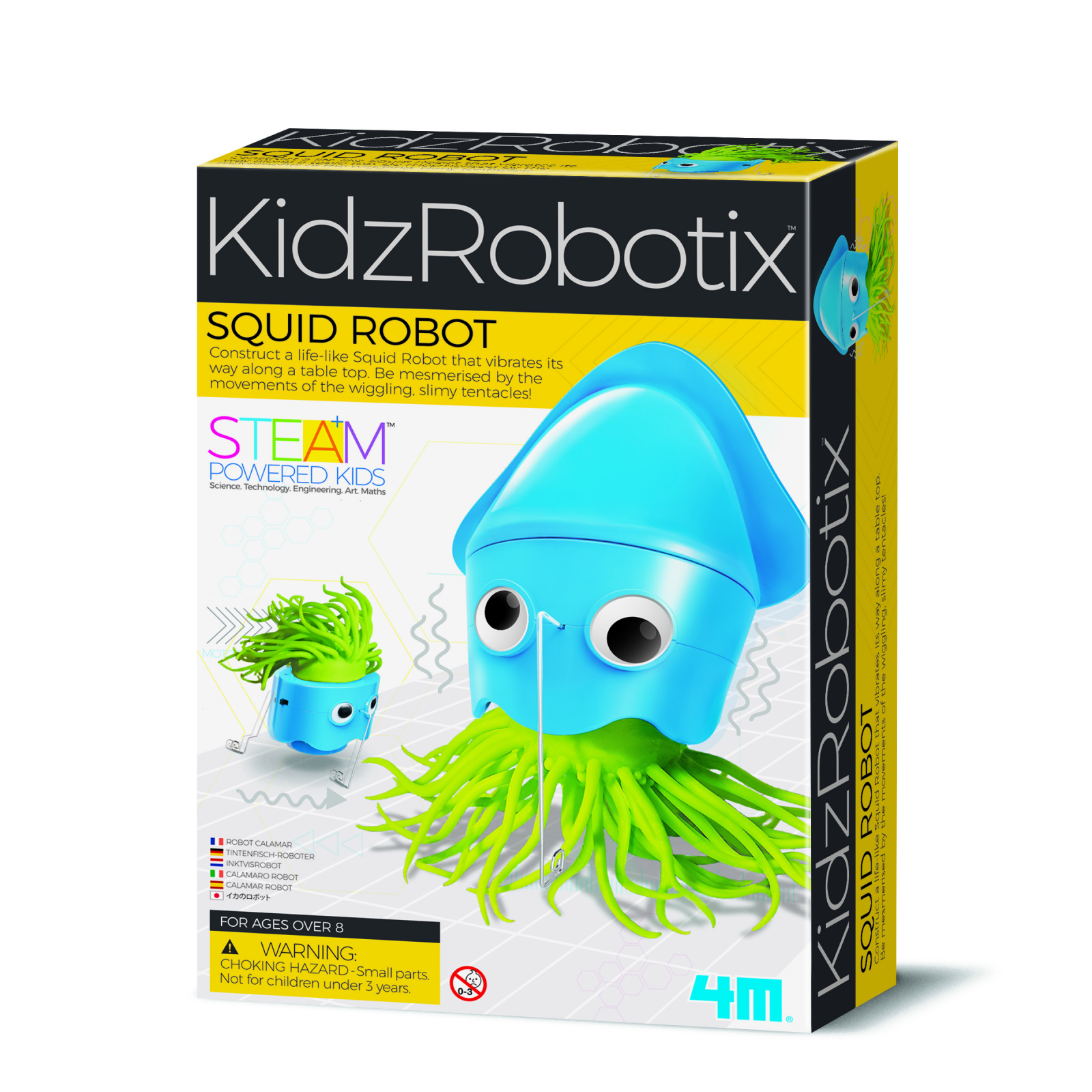 Kit constructie robot - squid robot, kidz robotix image5