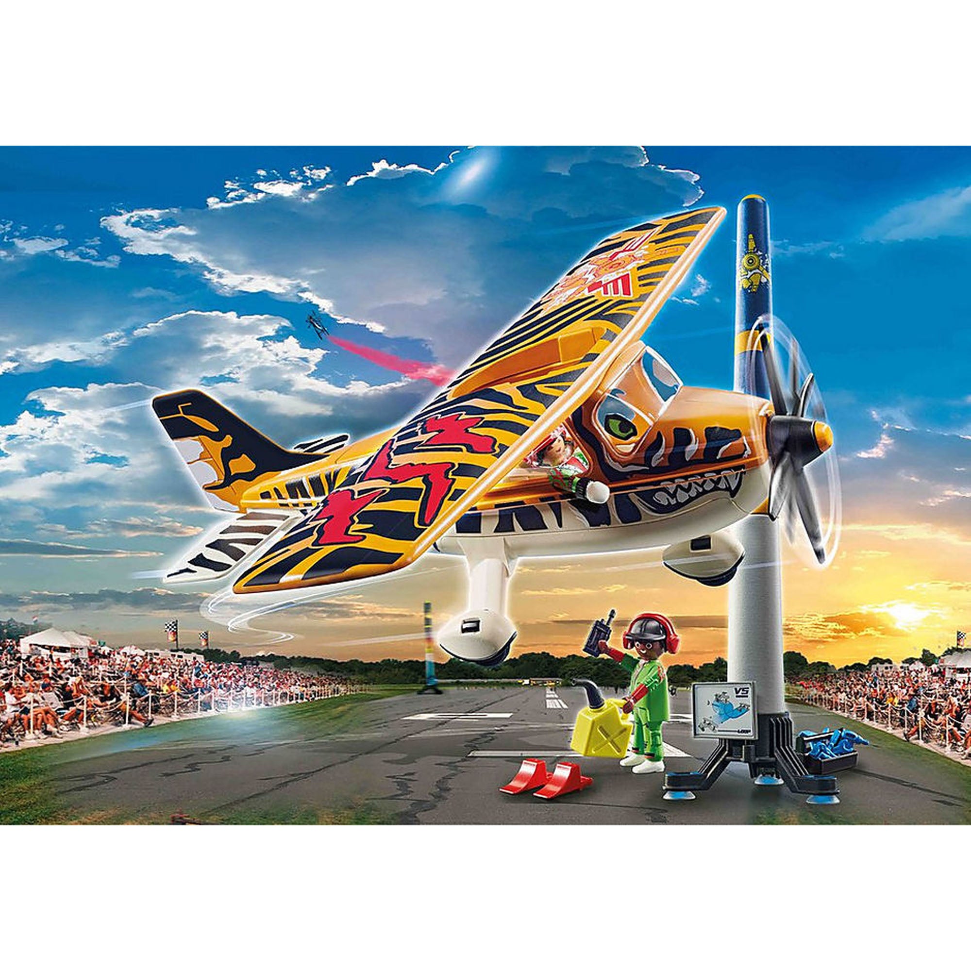Playmobil - avion tigru image