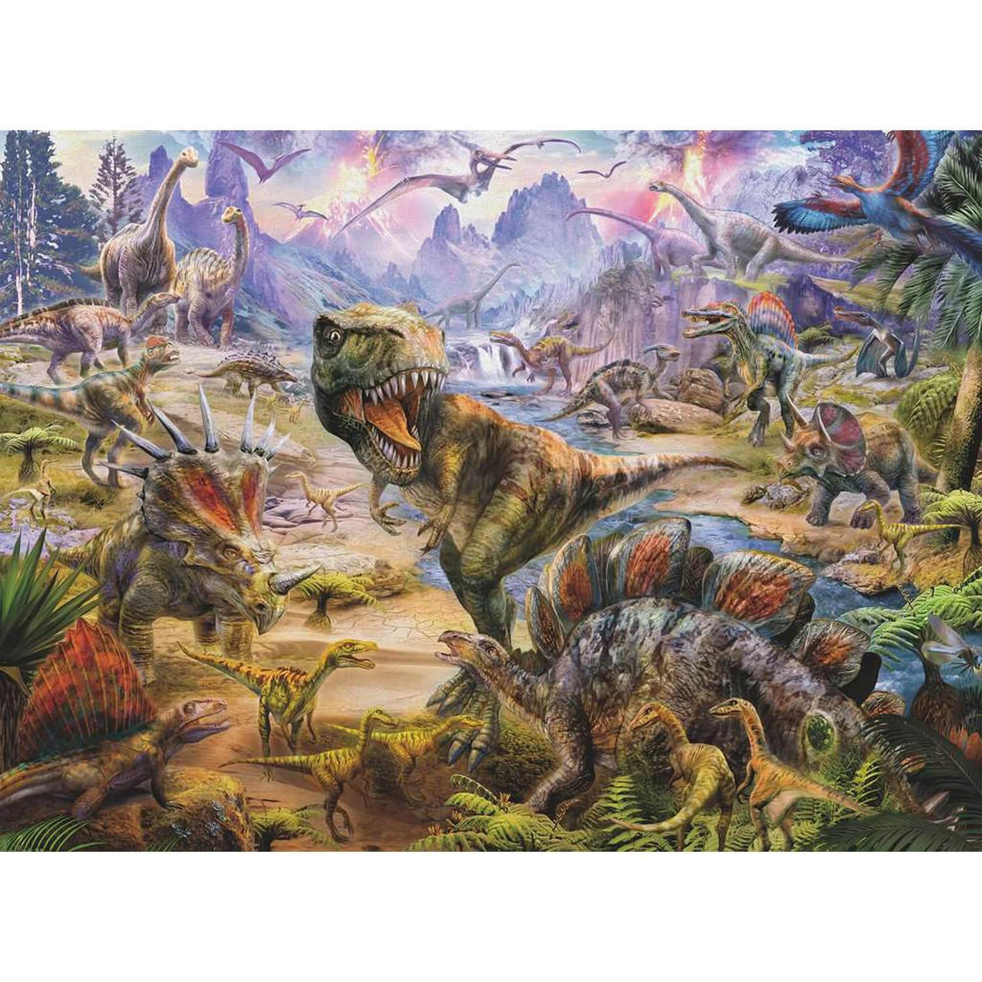 Puzzle dinozauri, 300 piese