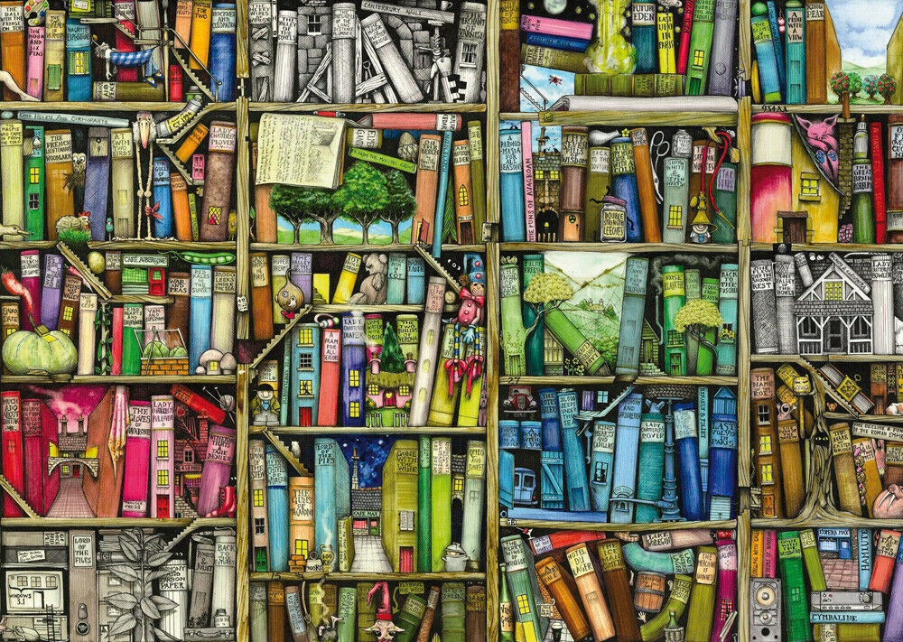 Puzzle librarie bizara, 1000 piese image