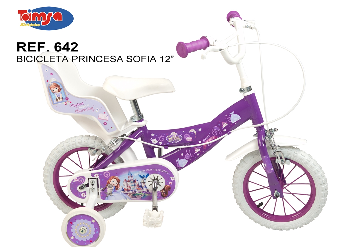 Bicicleta 12′ Sofia The First bekid.ro imagine noua