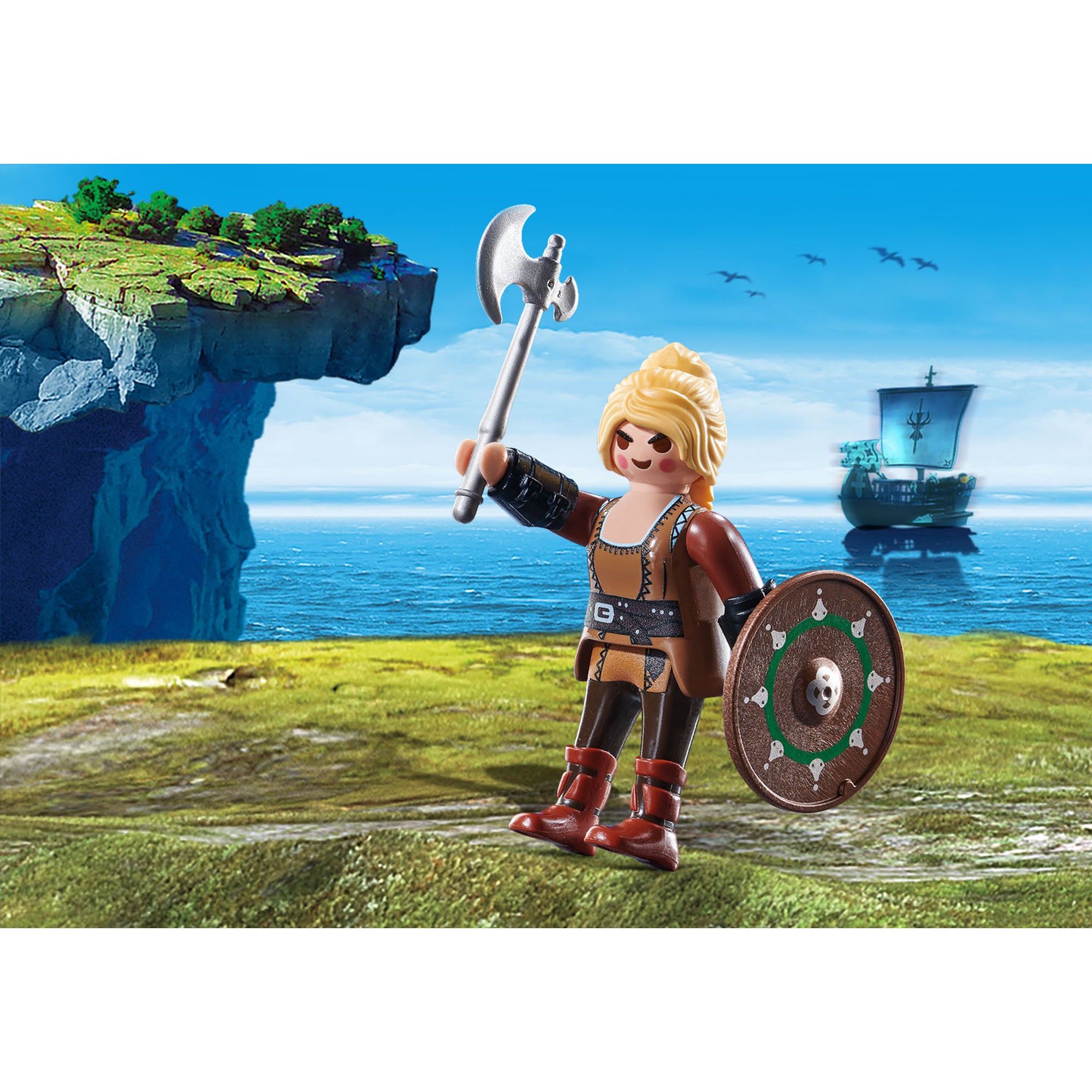 Playmobil - figurina femeie viking