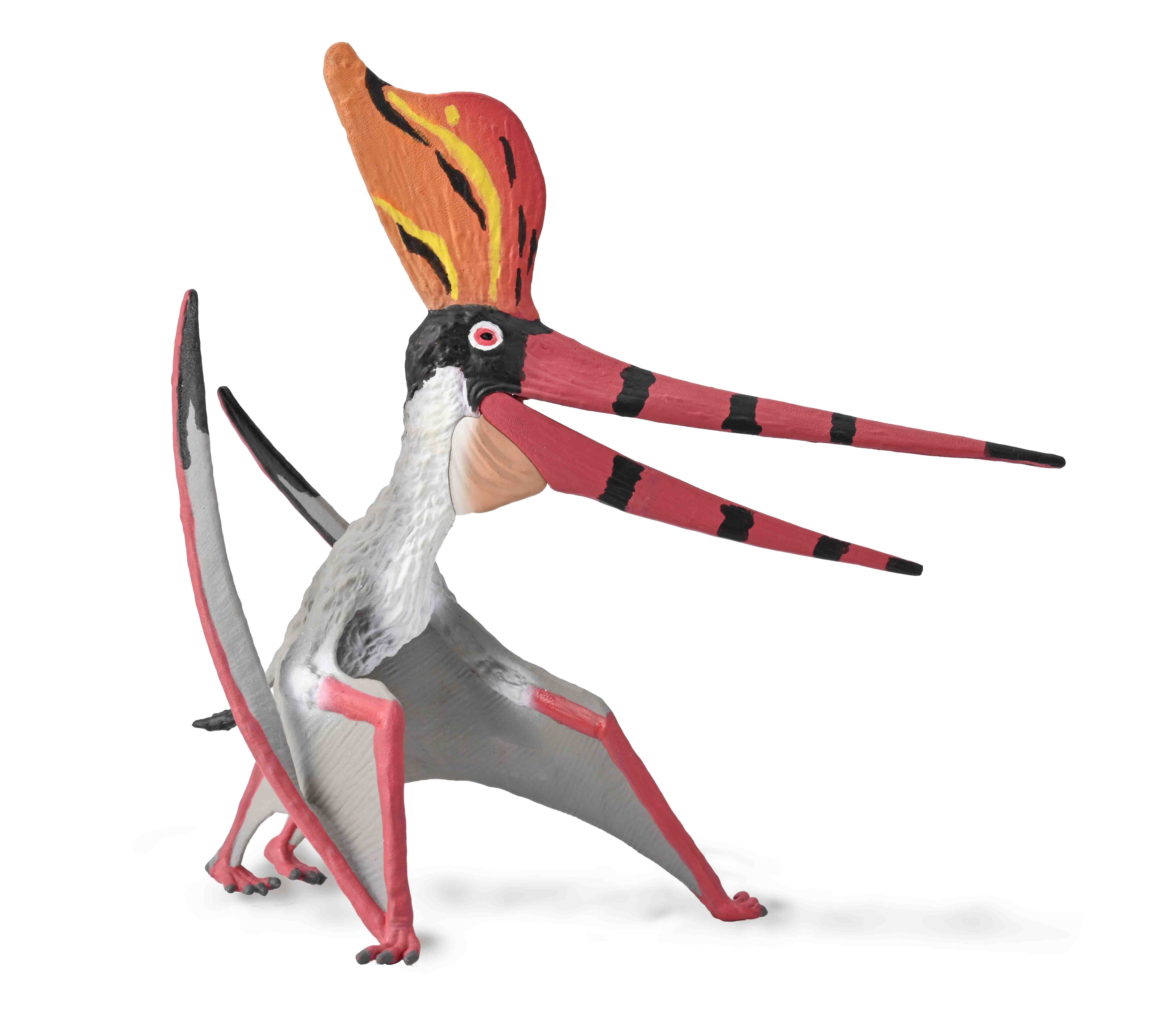Figurina pictata manual dinozaur Pteranodon Sternbergi cu mandibula mobila