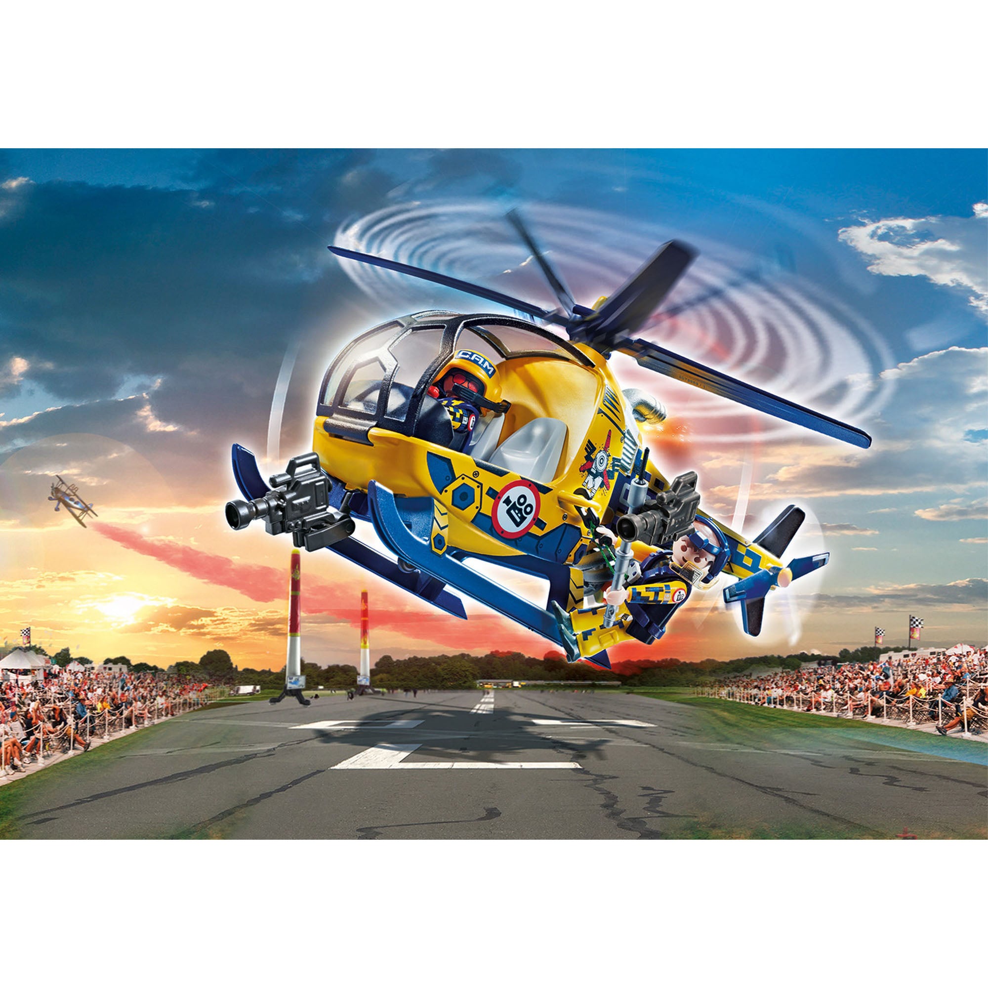Playmobil - elicopter cu echipaj