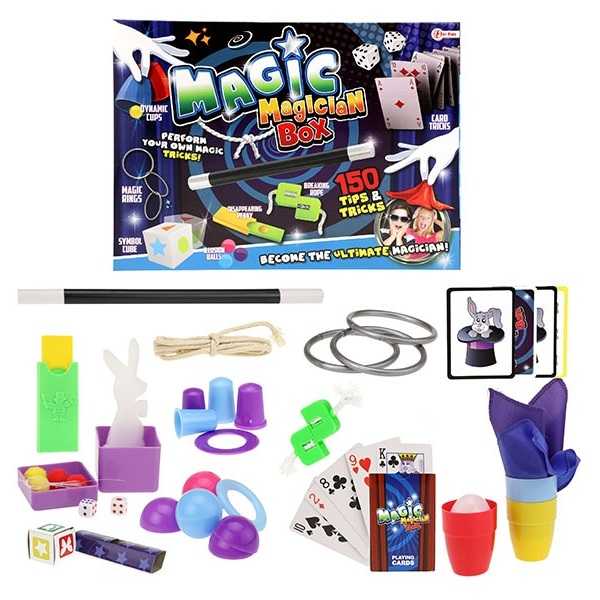 Cutia cu 150 de trucuri Magician Box Toi-Toys TT35219A