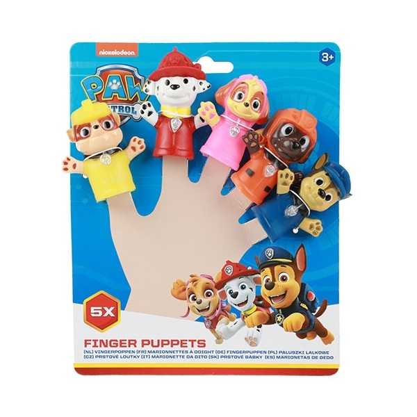 Set 5 marionete pentru degete Paw Patrol Toi-Toys TT46976A