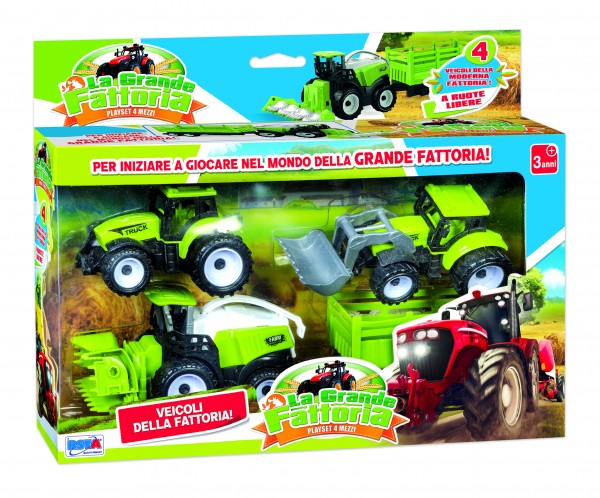 Set 3 vehicule agricole RS Toys