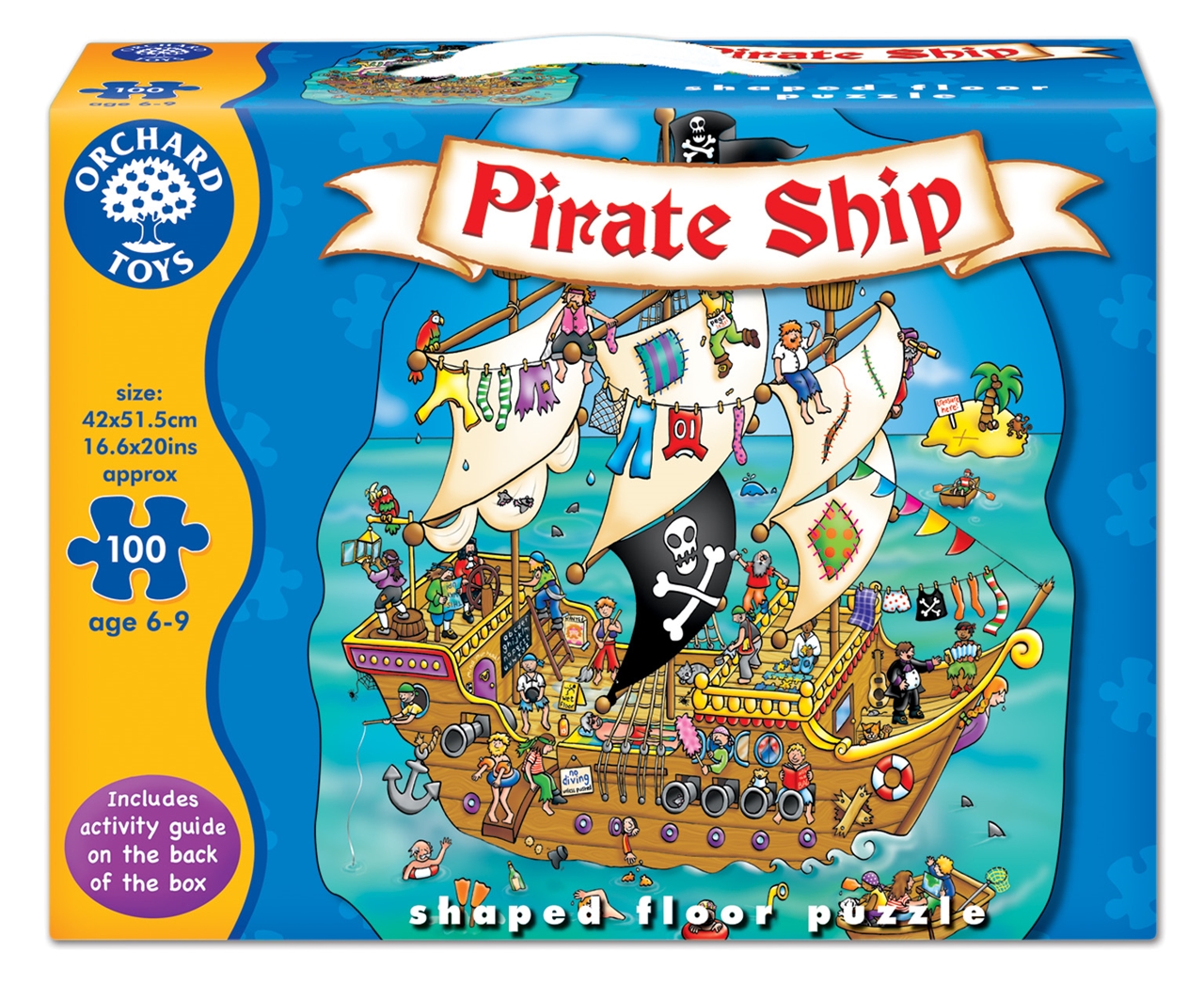 Puzzle De Podea Corabia Piratilor (100 De Piese) Pirate Ship