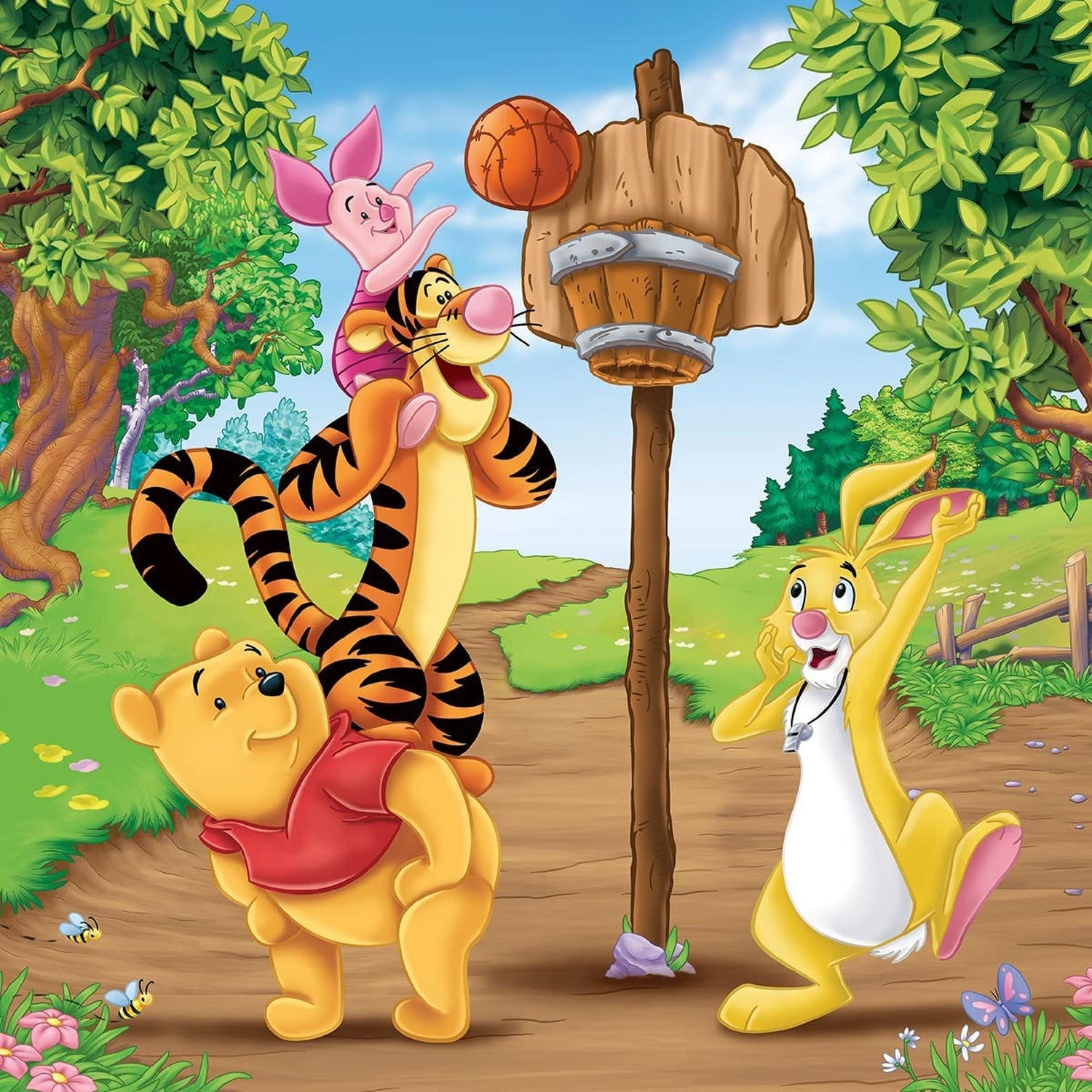 Puzzle winnie the pooh, 3x49 piese
