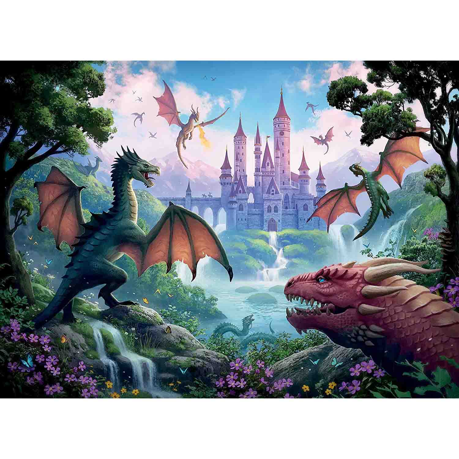 Puzzle dragoni, 300 piese