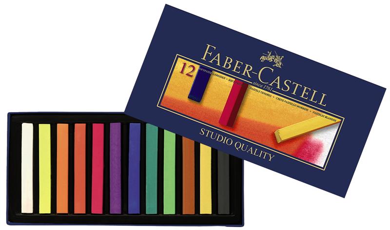 Cutie Creioane Pastel Soft Faber-castell 36 Culori