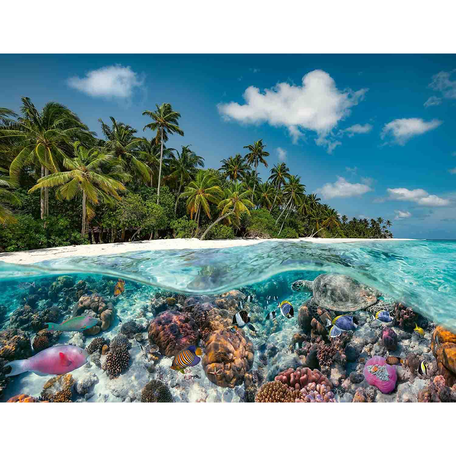 Puzzle maldive, 2000 piese