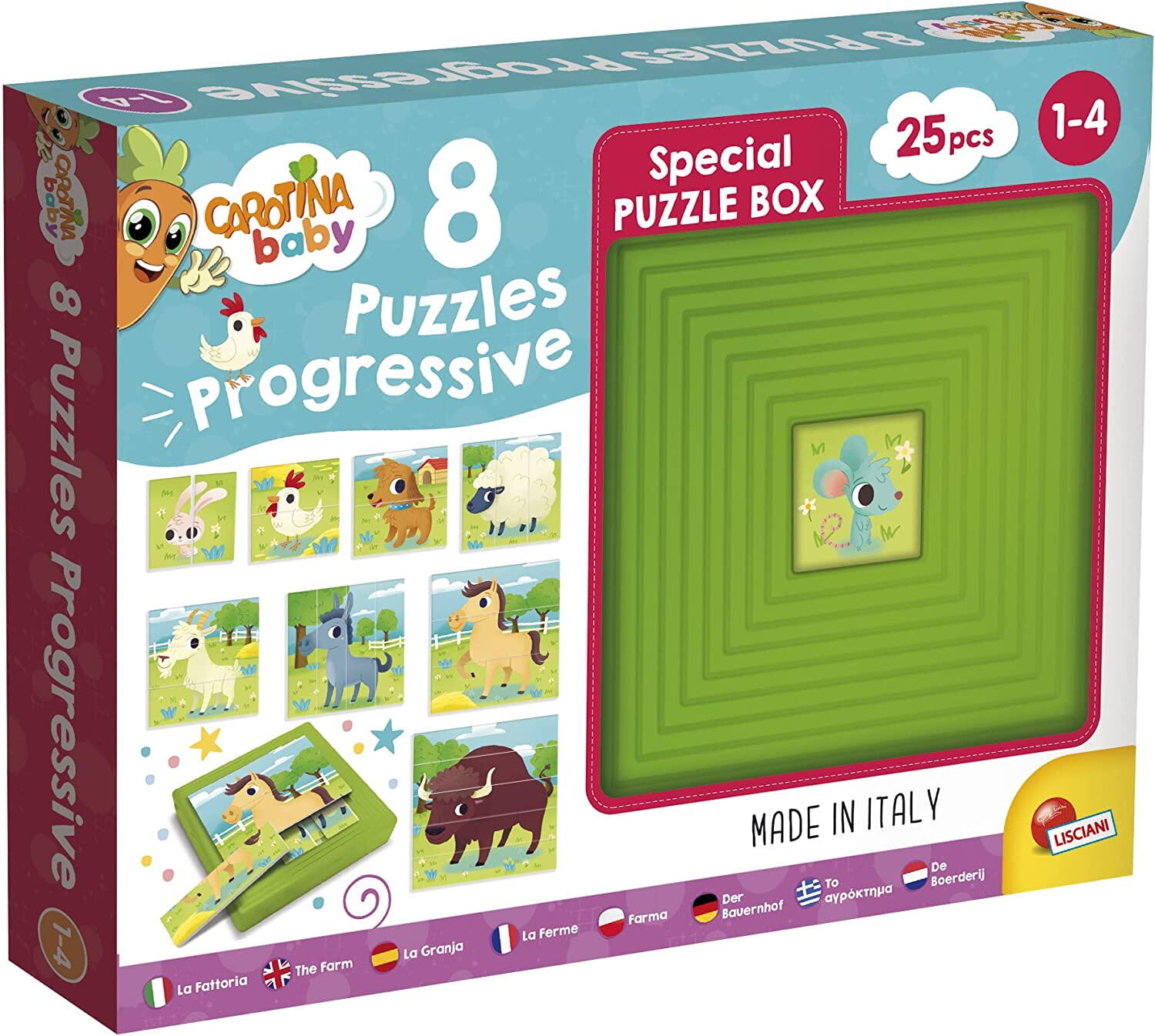 Set puzzle-uri progresive - La ferma