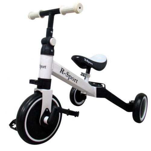 Bicicleta multifunctionala 4 in 1 cu pedale detasabile p8 r-sport – alb bekid.ro imagine noua