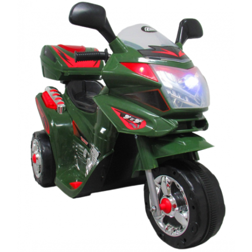 Motocicleta electrica pentru copii m6 r-sport - verde
