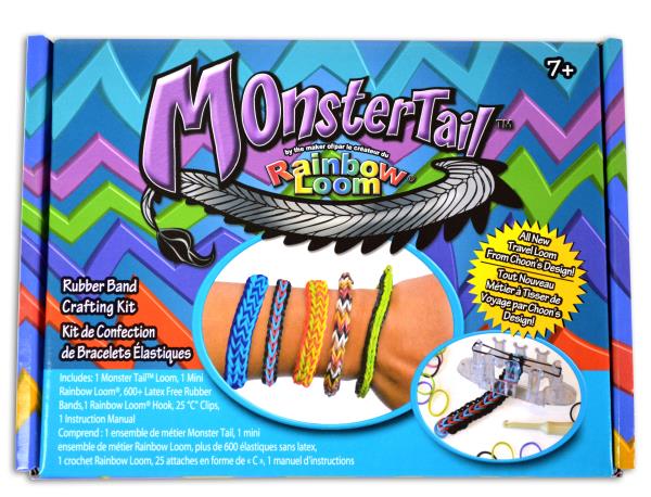 Monster Tail Rainbow Loom imagine
