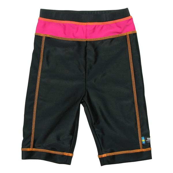 Pantaloni de baie pink black marime 92- 104 protectie UV Swimpy imagine