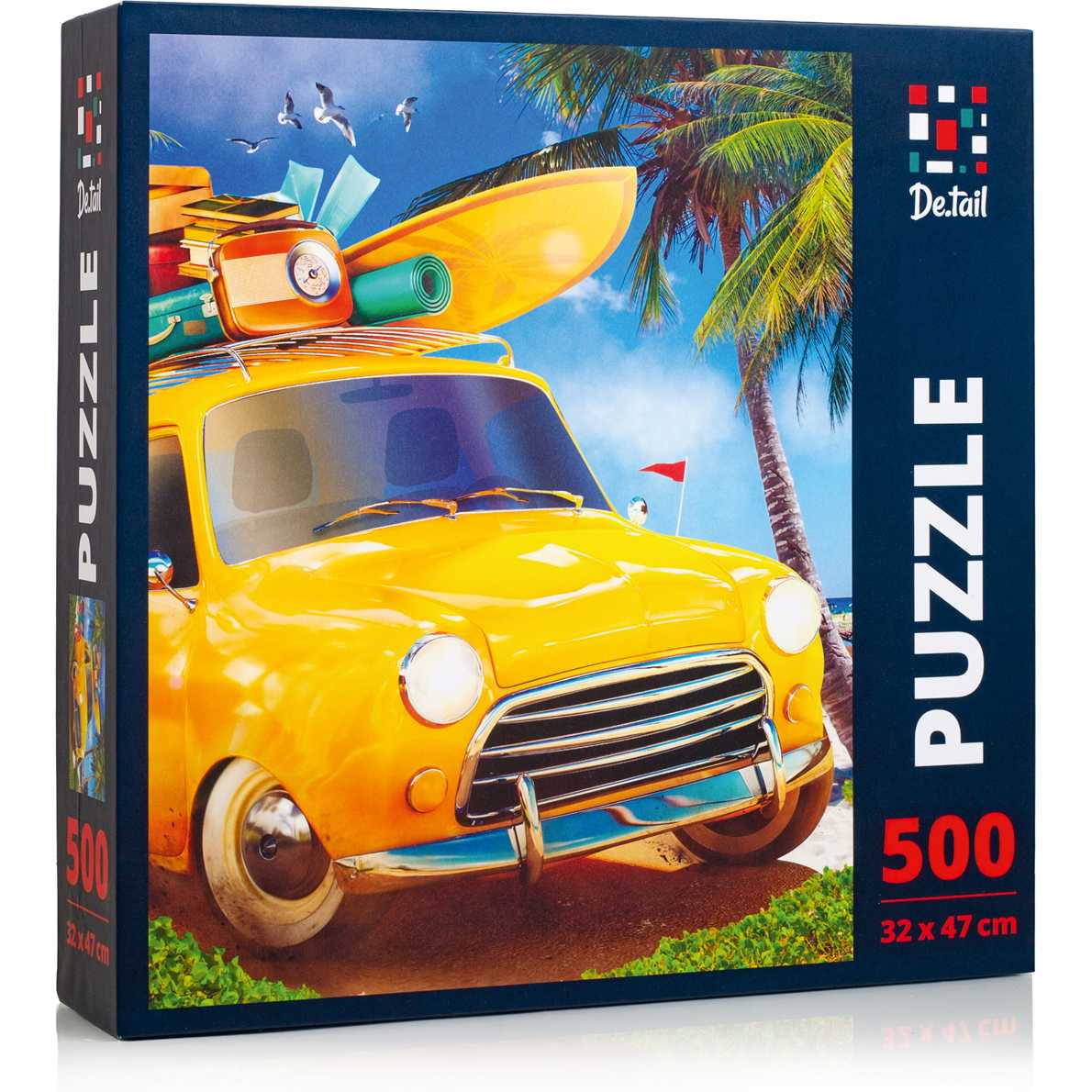 Puzzle Bright summer, 32x47 cm, 500 piese De.tail DT500-02