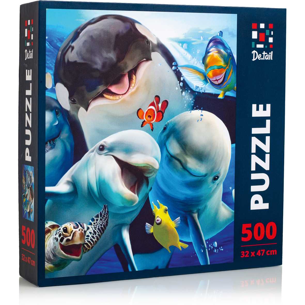 Puzzle Ocean Selfie, 32x47 cm, 500 piese De.tail DT500-04