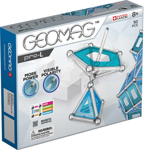Geomag set magnetic 50 piese pro-l, 022