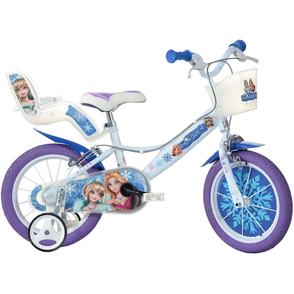Bicicleta copii Dino Bikes 14` Snow Queen Biciclete copii imagine 2022