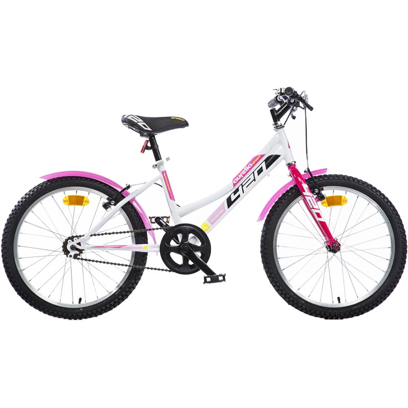 Bicicleta copii Dino Bikes 20` MTB fete Sport alb bekid.ro imagine noua
