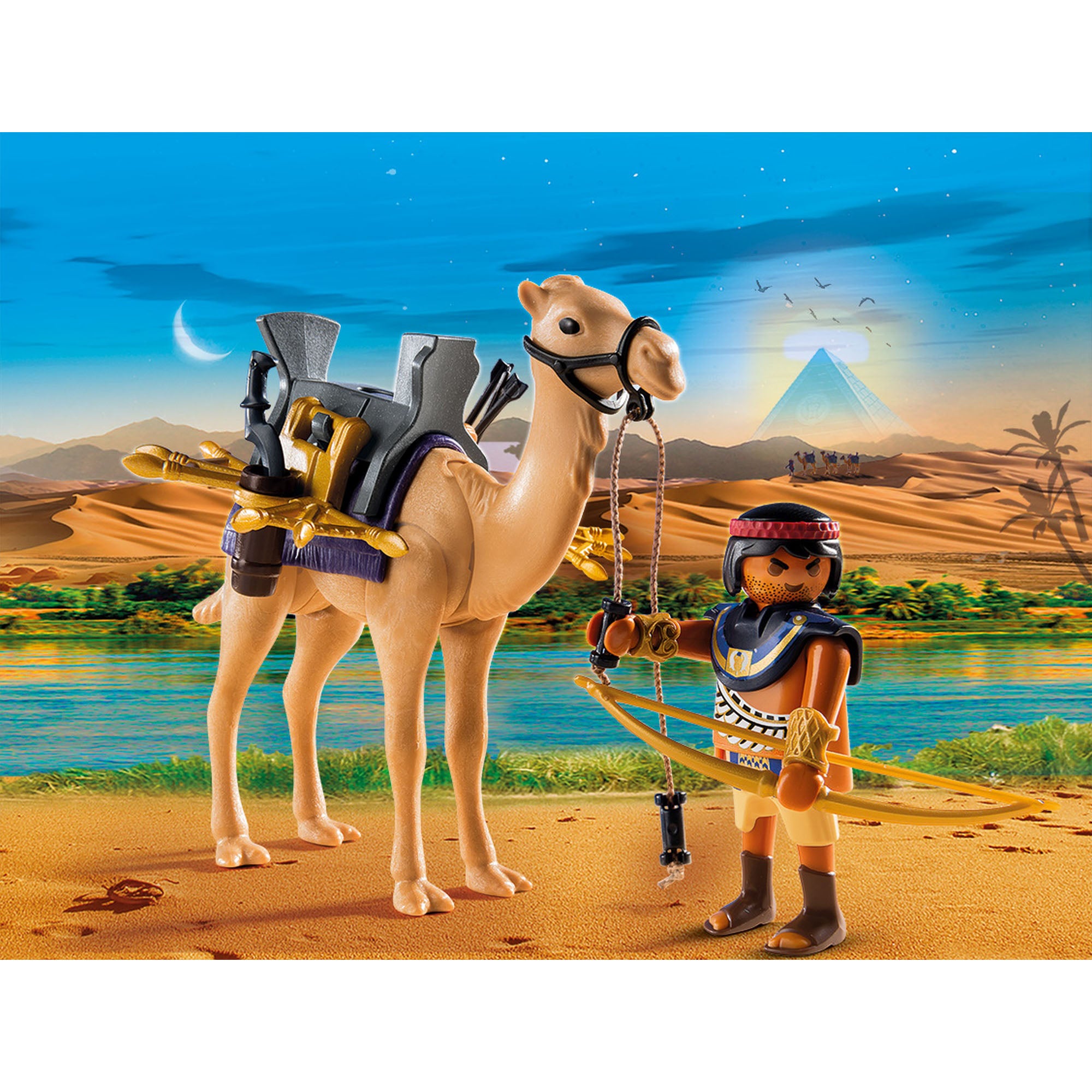Playmobil - razboinic egiptean cu camila
