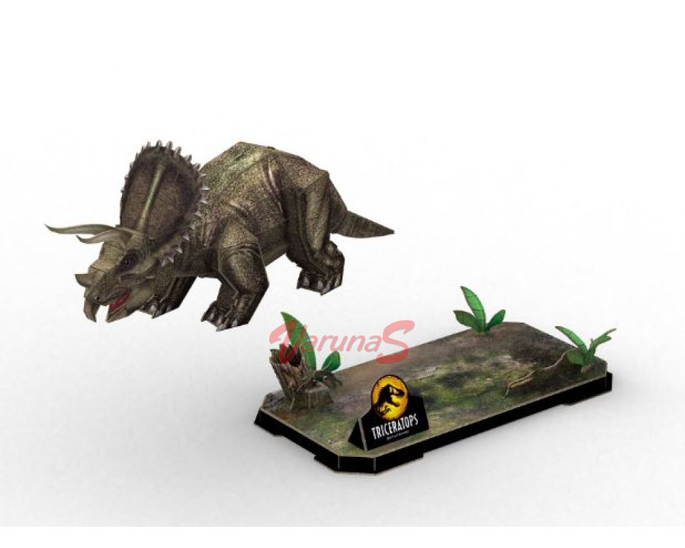3D Puzzle - Triceratops