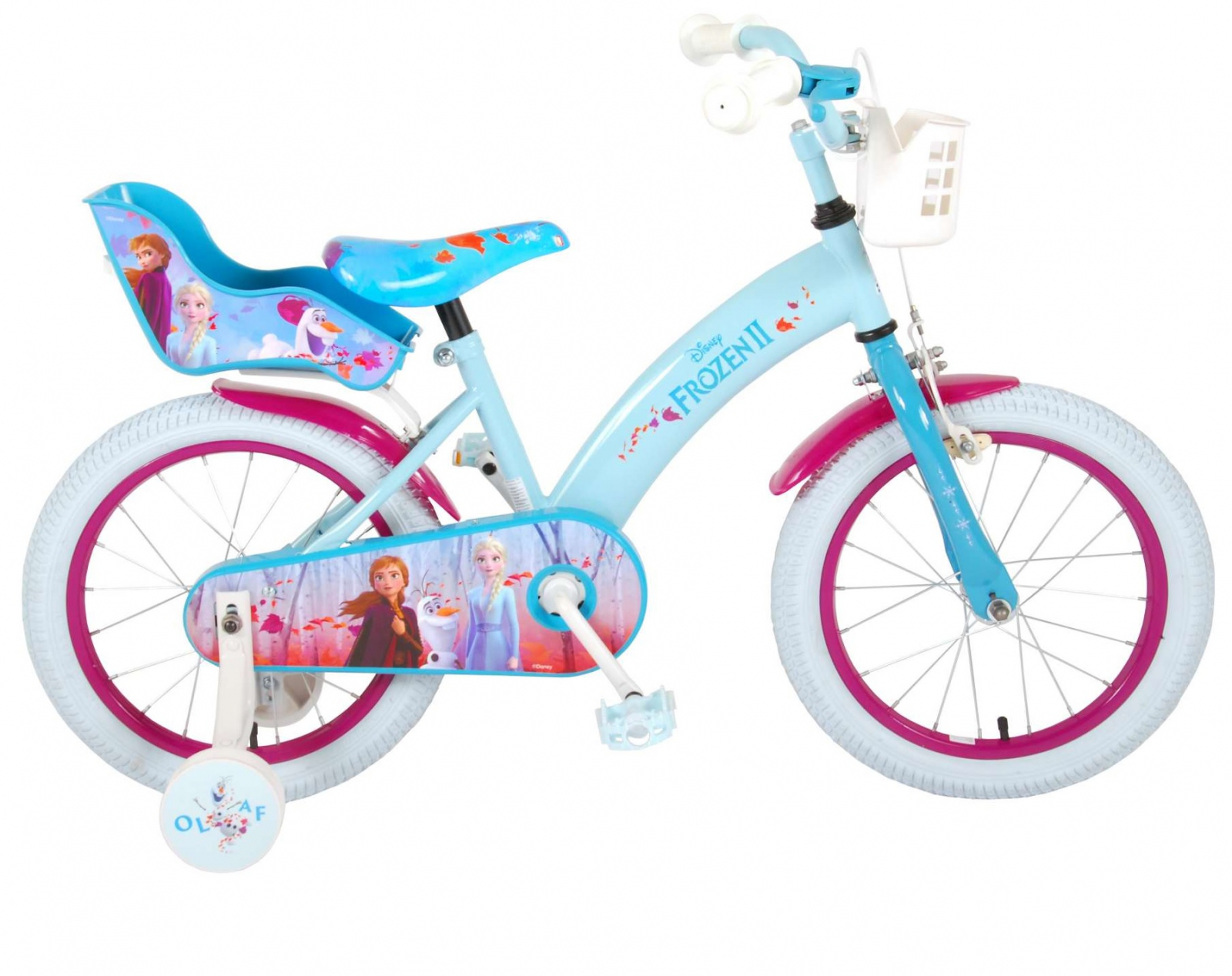 Bicicleta copii, fete, Disney Frozen 2,16 inch, Disney bekid.ro imagine noua