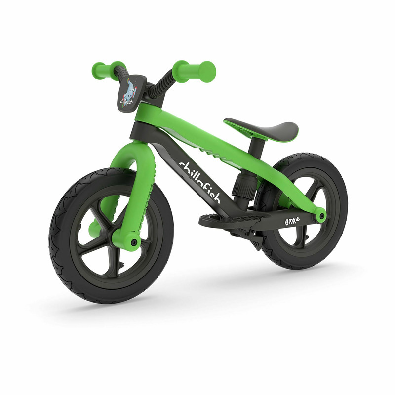 Bicicleta de echilibru bmxie 2, cu suport pentru picioare si frana integrate, cu sa reglabila, greutatate 3.8 kg, 12 inch, pentru 2 – 5 ani, chillafish, kiwi bekid.ro imagine noua