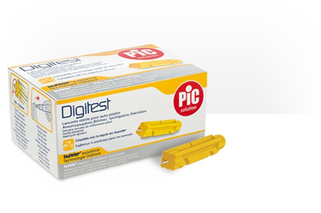 Lancete pentru dispozitiv intepat testare glicemie digitest 200buc/cutie