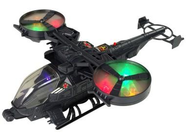 Elicopter zburator, tip drona cu lumini si sunete, 10042