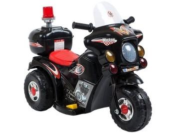 Motocicleta electrica pentru copii, ll999, leantoys, 5721, negru