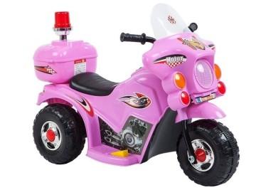Motocicleta electrica pentru copii, ll999, leantoys, 5724, roz