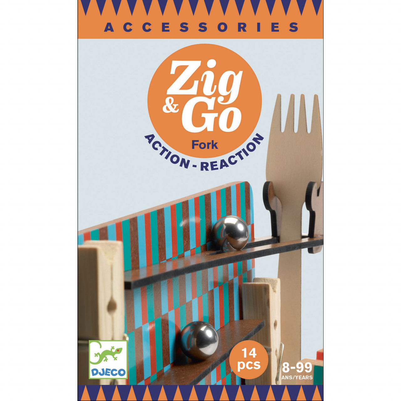 Zig & go - fork, furculita set 14 piese