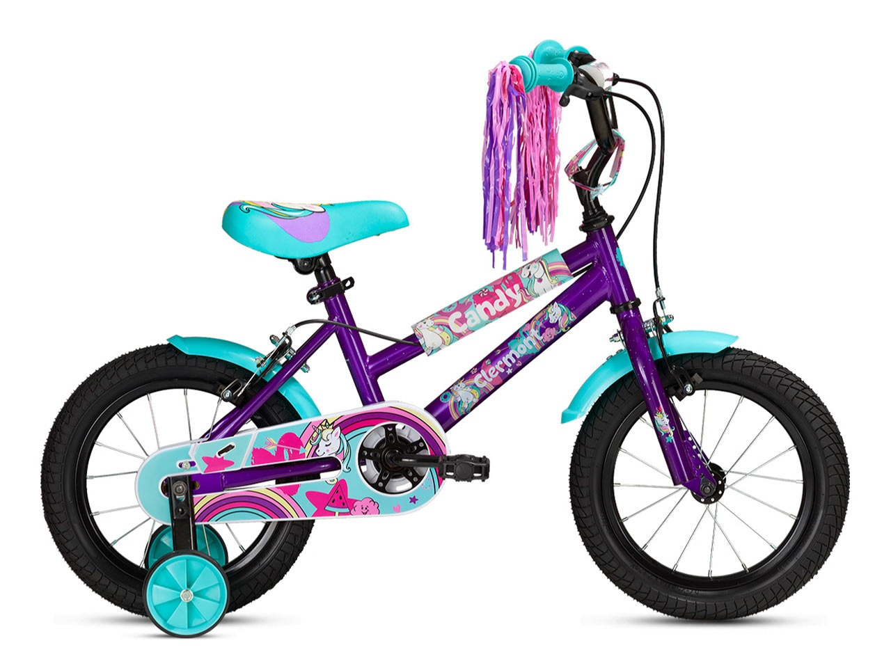 Bicicleta copii clermont candy 12 -violet