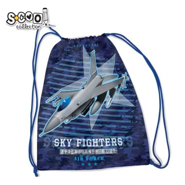Sac sport, sky fighters, 46x35.5 cm, s-cool, multicolor