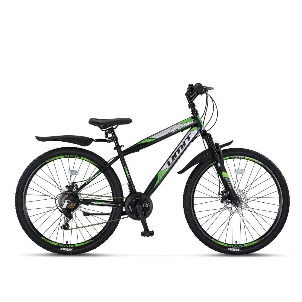 Bicicleta mtb-ht 26 umit faster,2d, negru verde