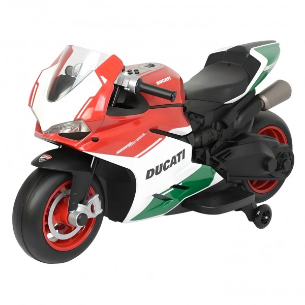 Motocicleta electrica pentru copii Moto Ducati 1299 Panigale R Globo acumulator 12V